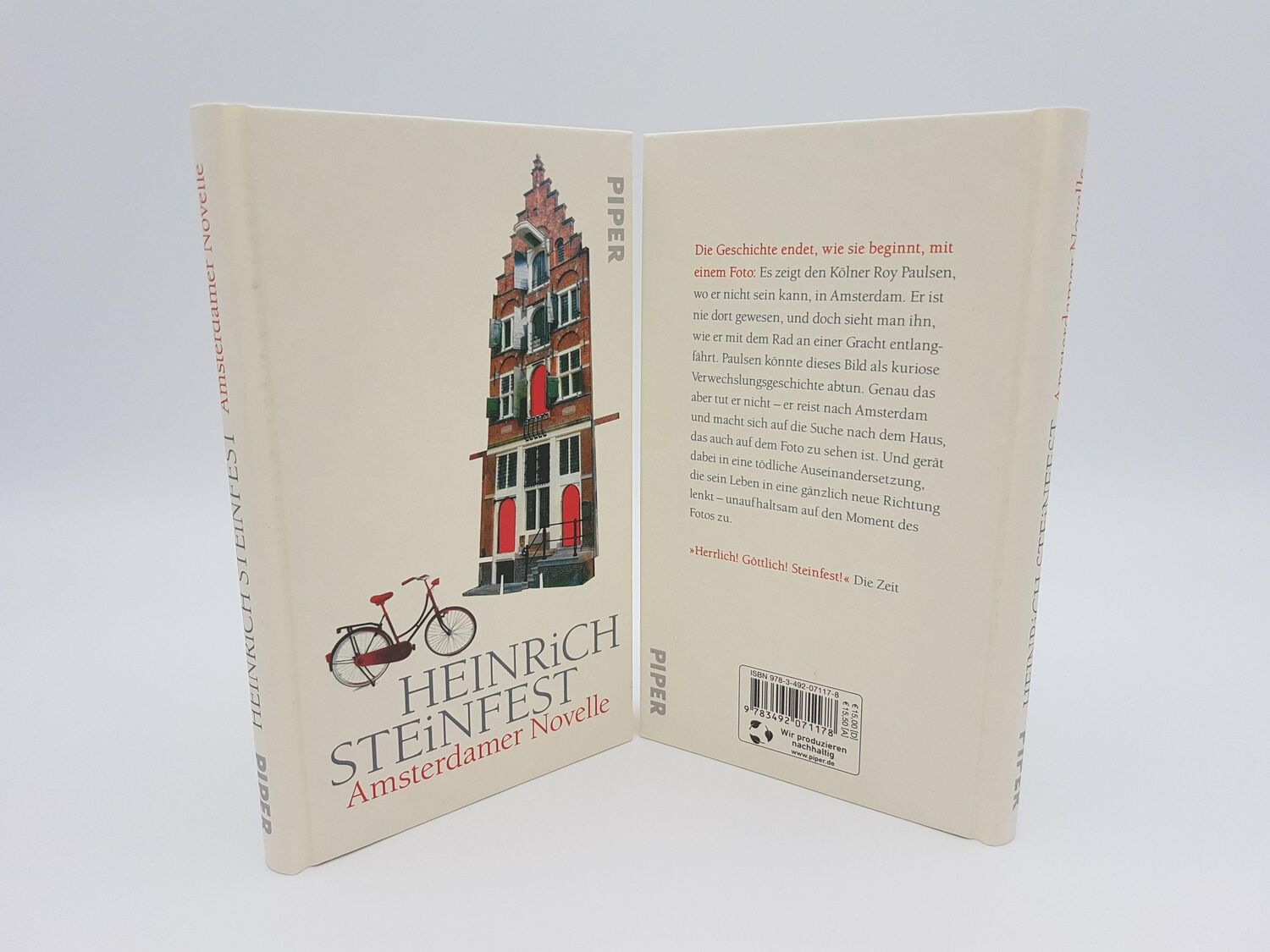 Bild: 9783492071178 | Amsterdamer Novelle | Heinrich Steinfest | Buch | 112 S. | Deutsch