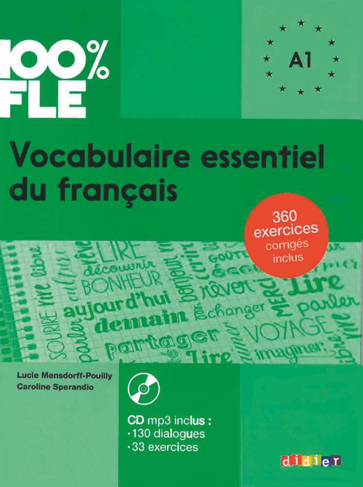 Cover: 9782278090891 | 100% FLE - Vocabulaire essentiel du français - A1 | Taschenbuch | 2018
