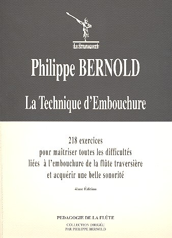 Cover: 9790043937661 | La Technique d'embouchure | Gerard Billaudot Editeur de Musique