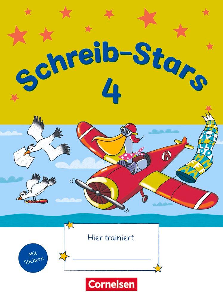 Cover: 9783637014190 | Schreib-Stars 4. Schuljahr. Übungsheft | Mit Lösungen | Dübgen | Buch