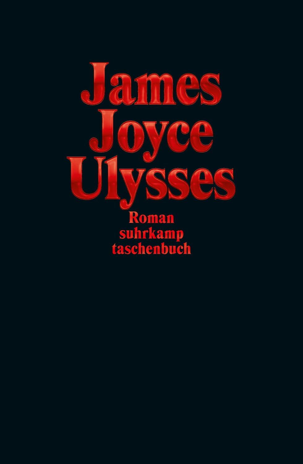 Cover: 9783518472279 | Ulysses Jubiläumsausgabe Rot | James Joyce | Taschenbuch | 987 S.