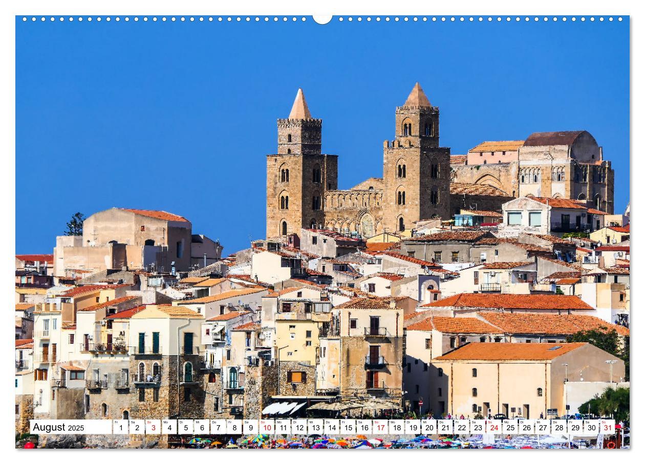 Bild: 9783383793660 | Cefalù Perle Siziliens (Wandkalender 2025 DIN A2 quer), CALVENDO...