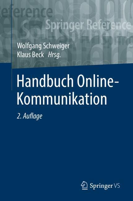 Cover: 9783658180157 | Handbuch Online-Kommunikation | Buch | IX | Deutsch | 2019