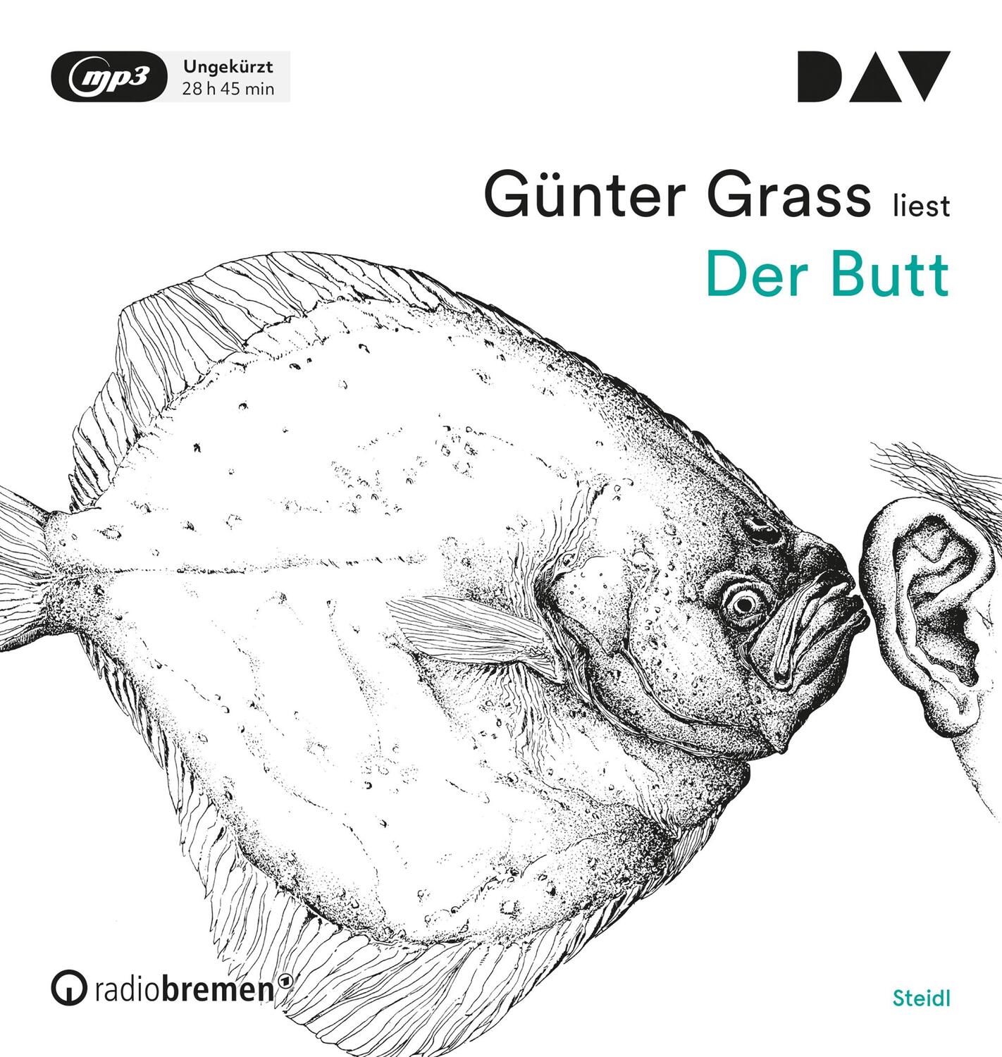 Cover: 9783742404893 | Der Butt | Ungekürzte Autorenlesung (3 mp3-CDs) | Günter Grass | MP3