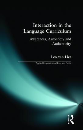 Cover: 9780582248793 | Interaction in the Language Curriculum | Leo Van Lier | Taschenbuch