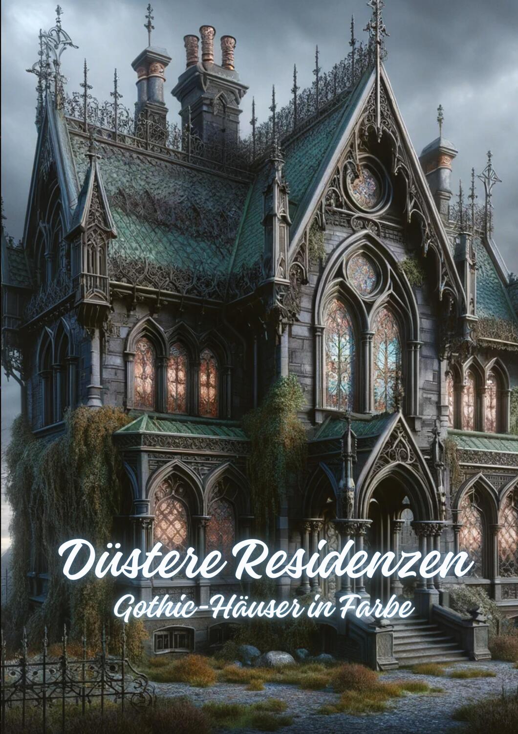 Cover: 9783384058157 | Düstere Residenzen | Gothic-Häuser in Farbe | Diana Kluge | Buch
