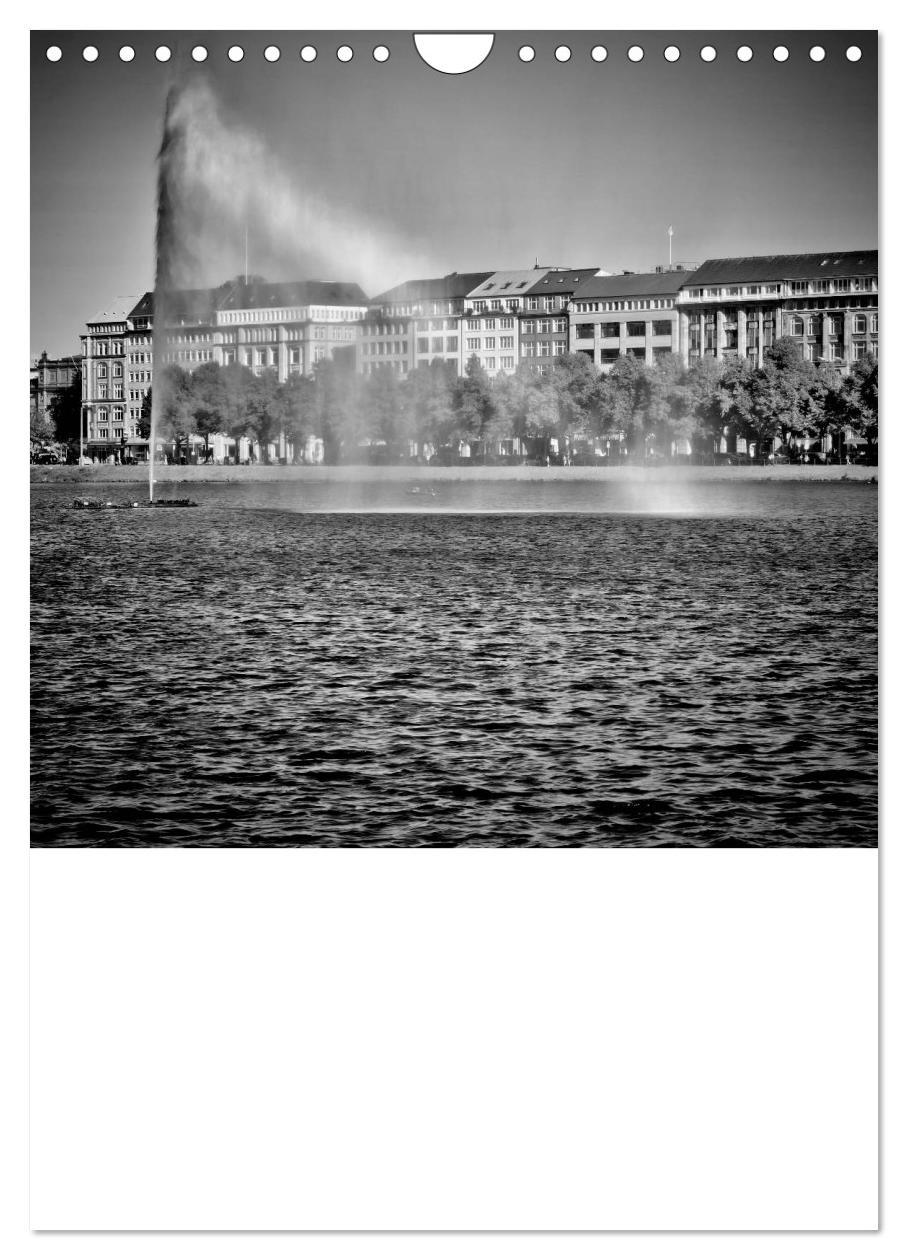 Bild: 9783457033579 | HAMBURG Monochrome Ansichten (Wandkalender 2025 DIN A4 hoch),...