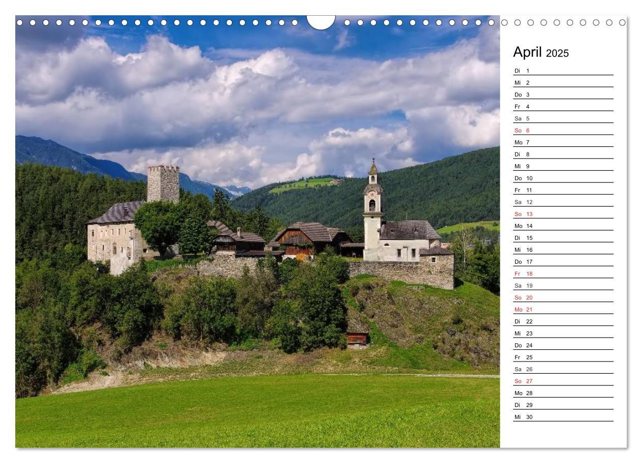 Bild: 9783435548460 | Pustertal - Das grüne Tal Südtirols (Wandkalender 2025 DIN A3...