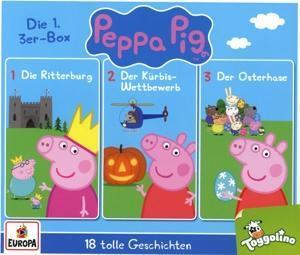 Cover: 194397501629 | Peppa Pig Hörspiel - 3er Box 01 (Folgen 1 , 2, 3) | Audio-CD | Europa