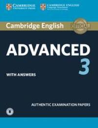 Cover: 9781108431224 | Cambridge English Advanced 3 Student's Book with Answers with Audio