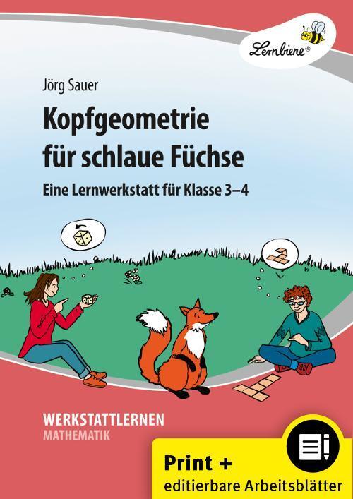 Cover: 9783746810157 | Kopfgeometrie für schlaue Füchse | (3. und 4. Klasse) | Jörg Sauer