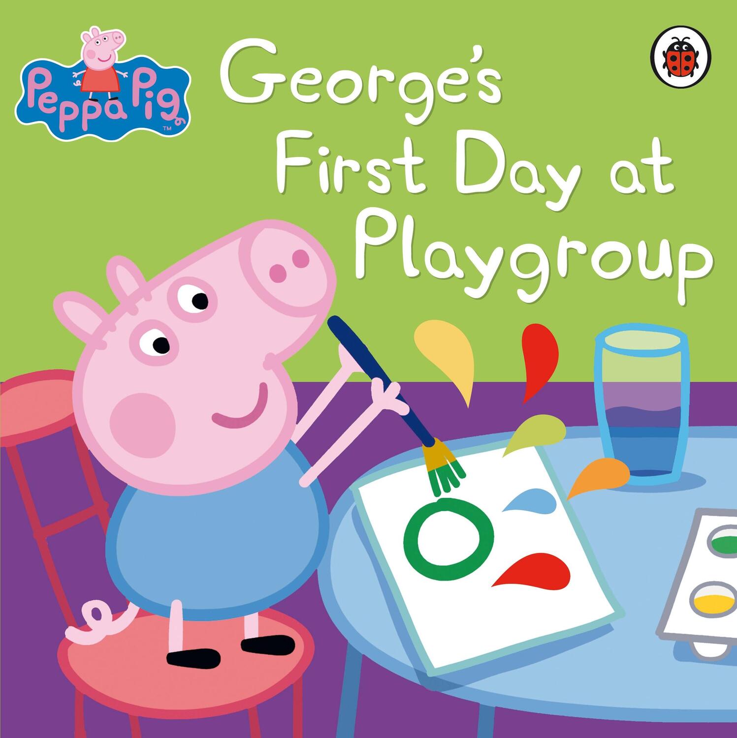 Cover: 9781409309079 | Peppa Pig: George's First Day at Playgroup | Sticker Book | Peppa Pig