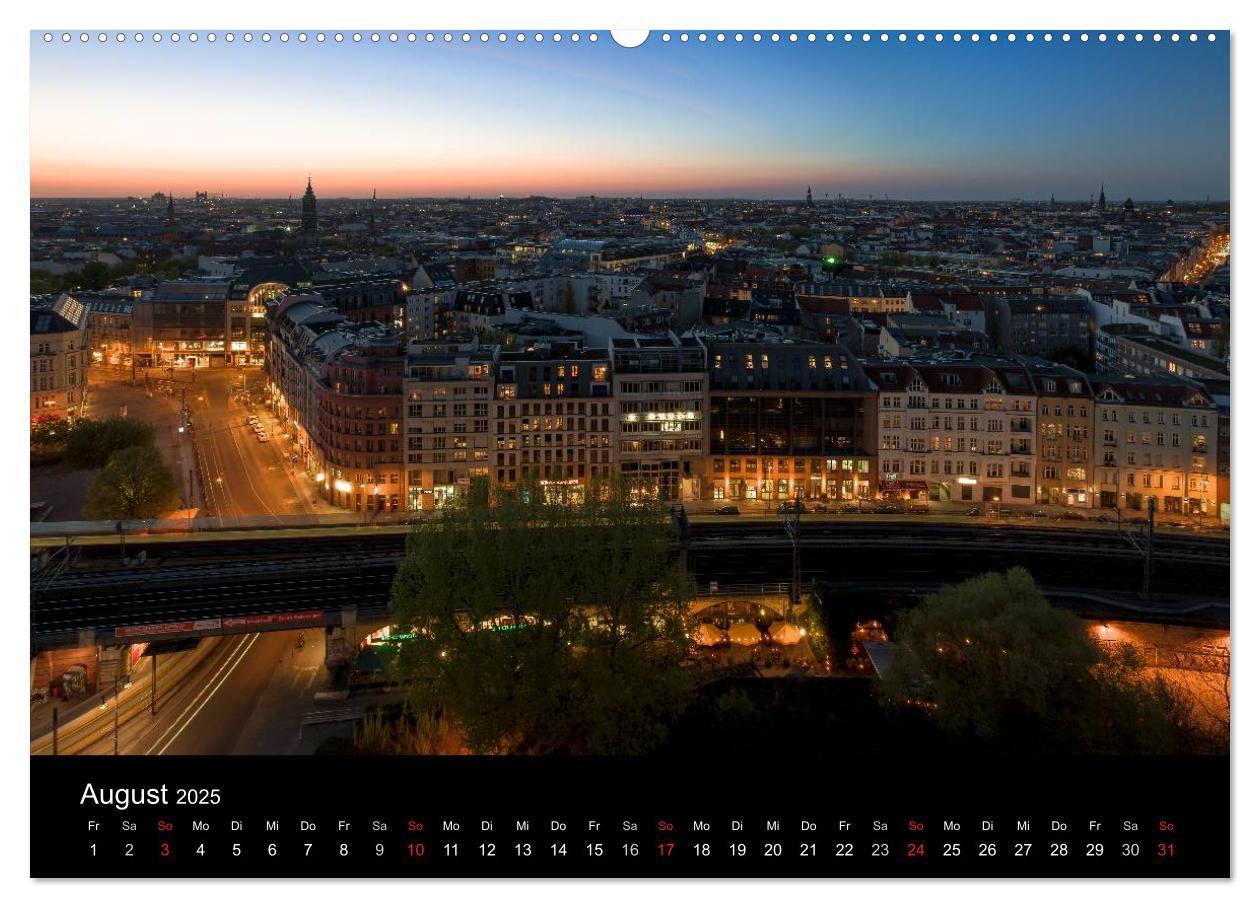 Bild: 9783435606085 | Die Blaue Stunde in Berlin (Wandkalender 2025 DIN A2 quer),...