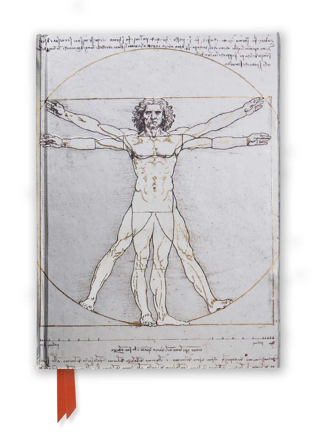 Cover: 9781783616671 | Da Vinci: Vitruvian Man (Foiled Journal) | Buch | 176 S. | Englisch