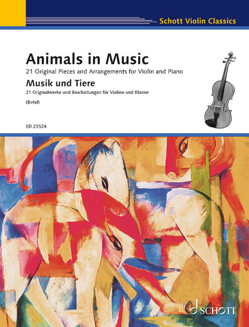 Cover: 9783795725648 | Musik und Tiere | Broschüre | Noten (Rückendrahtheftung) | 120 S.