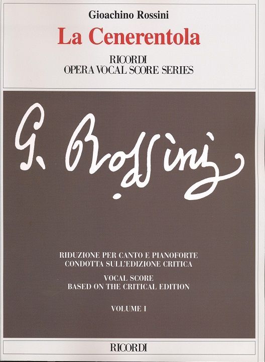 Cover: 9790041318219 | La Cenerentola Ossia La Bonta' In Trionfo | Gioachino Rossini | 2004