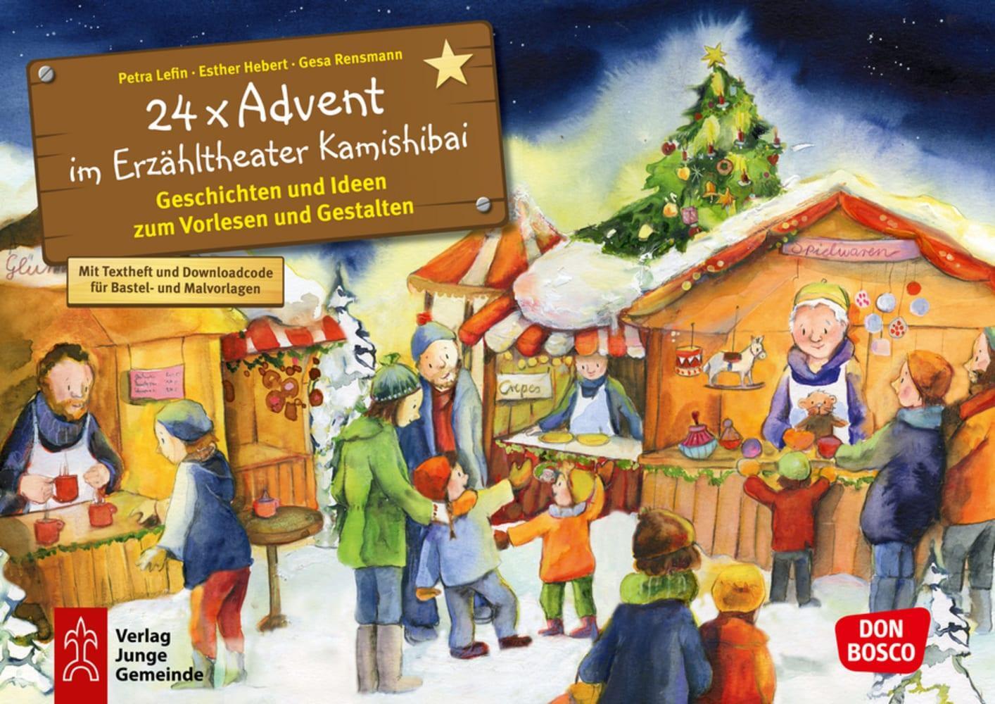 Cover: 4260179512995 | 24 x Advent im Erzähltheater Kamishibai. Adventskalender. | Bundle