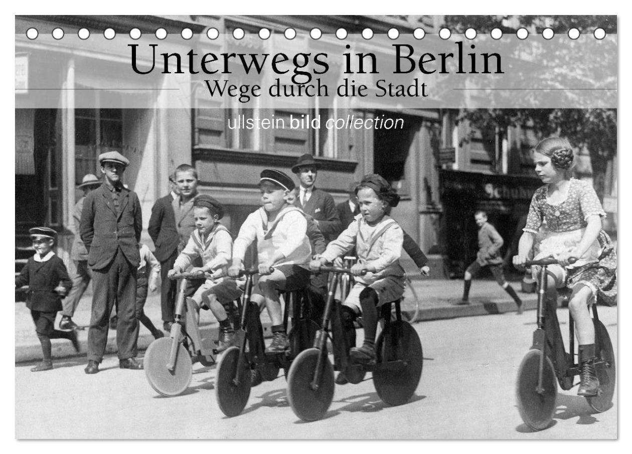 Cover: 9783435574803 | Unterwegs in Berlin - Wege durch die Stadt (Tischkalender 2025 DIN...