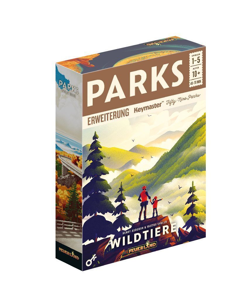 Cover: 4260705310156 | Parks Wildtiere | Spiel | Deutsch | 2022 | EAN 4260705310156
