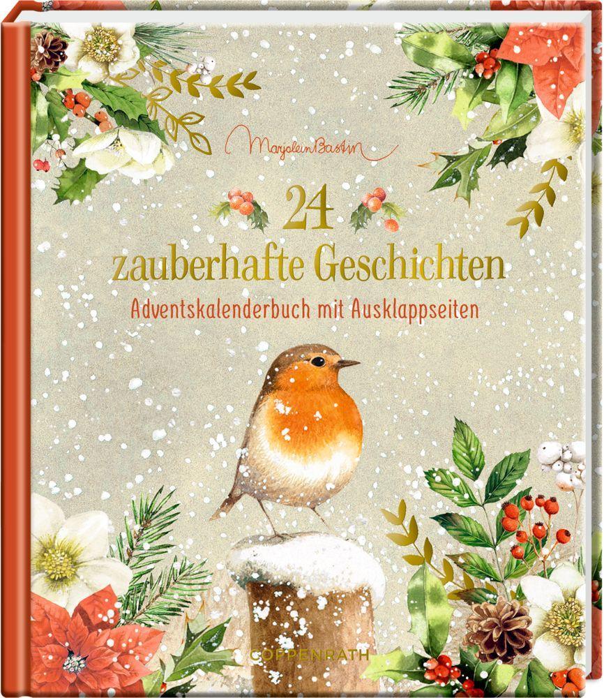 Cover: 9783649645719 | 24 zauberhafte Geschichten | Adventskalenderbuch mit Ausklappseiten