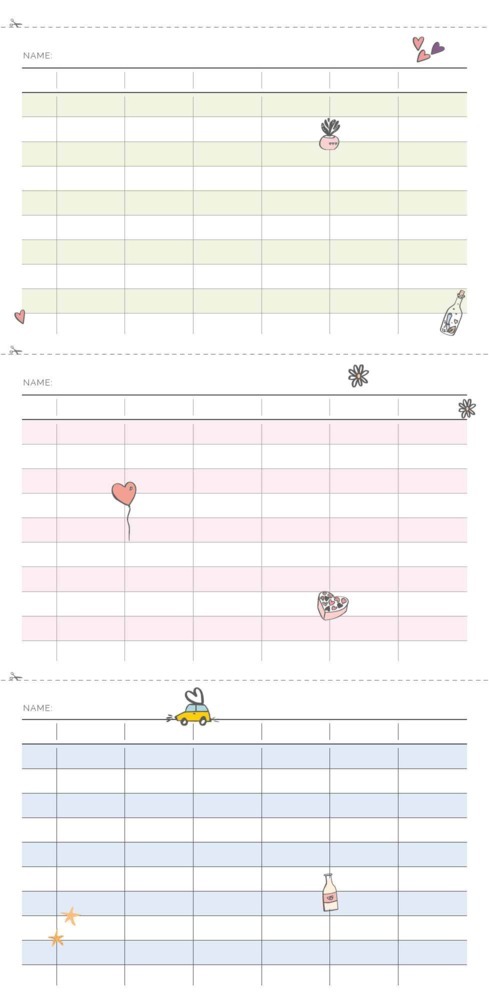 Bild: 4251732341244 | Alpha Edition - Little Lovely Planner 2025 Familienplaner, 22x45cm,...