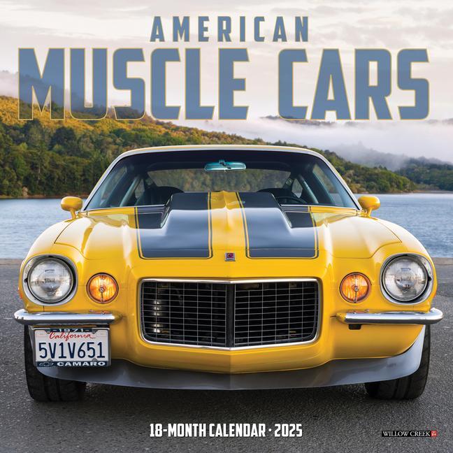 Cover: 9781549245633 | American Muscle Cars 2025 7 X 7 Mini Wall Calendar | Press | Kalender