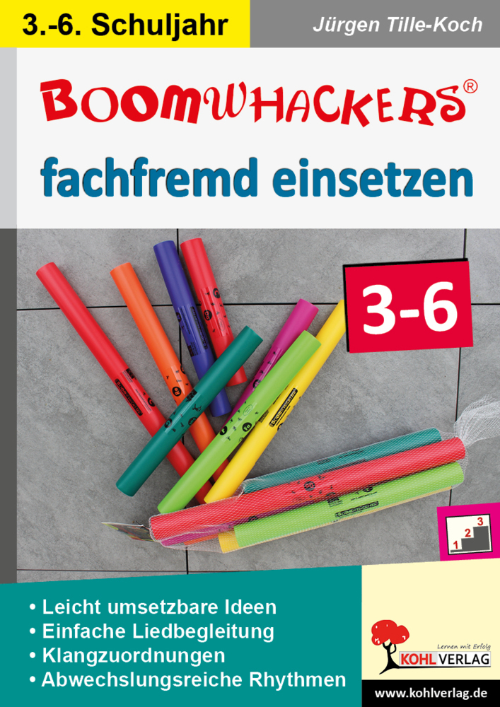 Cover: 9783960401346 | Boomwhackers fachfremd einsetzen 3-6 | Jürgen Tille-Koch | Taschenbuch