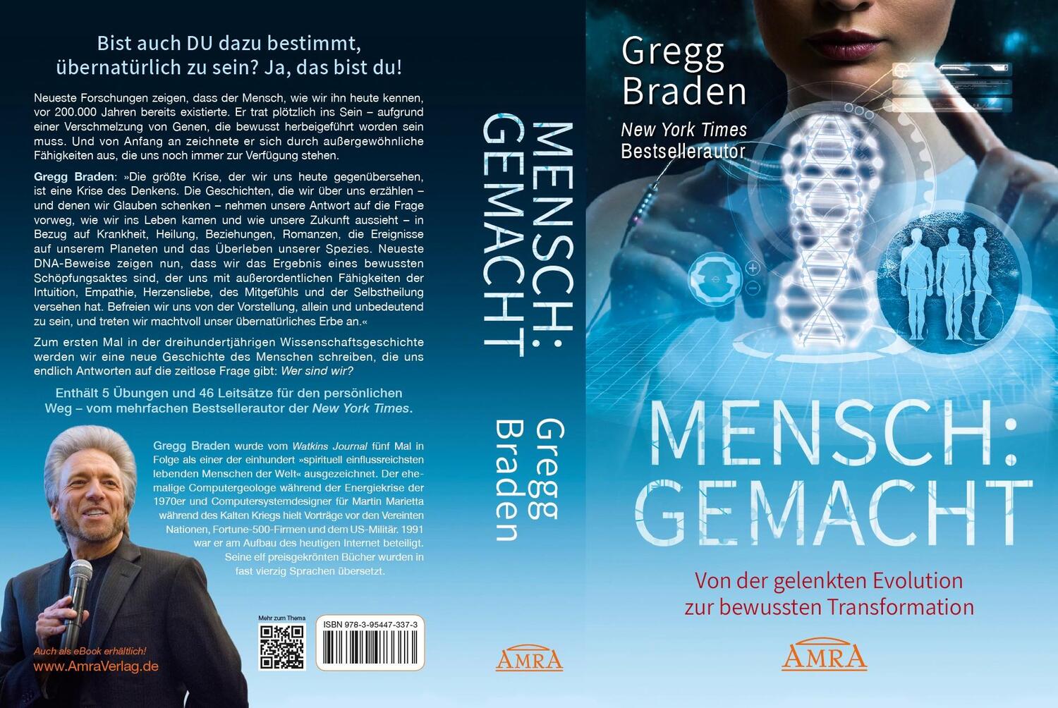 Rückseite: 9783954473373 | MENSCH:GEMACHT | Gregg Braden | Buch | Deutsch | 2018 | AMRA Verlag