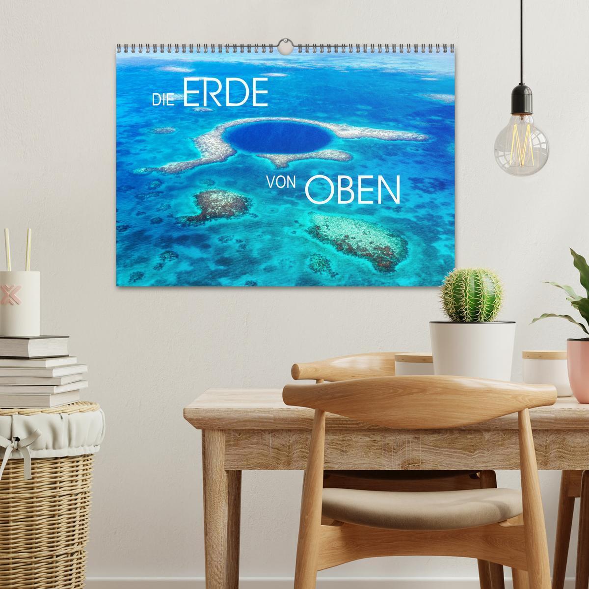 Bild: 9783435041930 | Die Erde von Oben - Earth from above (Wandkalender 2025 DIN A3...