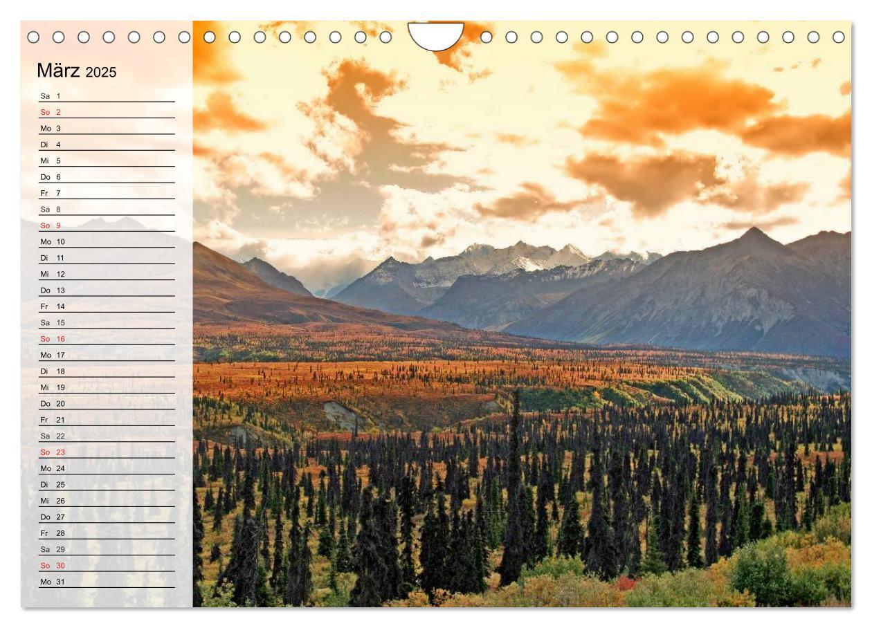 Bild: 9783435523610 | Alaska - Weites Land (Wandkalender 2025 DIN A4 quer), CALVENDO...