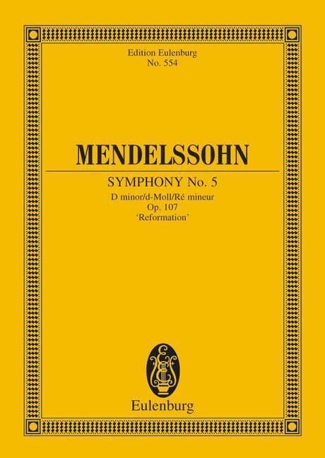 Cover: 9783795767150 | Sinfonie Nr. 5 d-Moll | Felix Mendelssohn Bartholdy | Buch | 94 S.