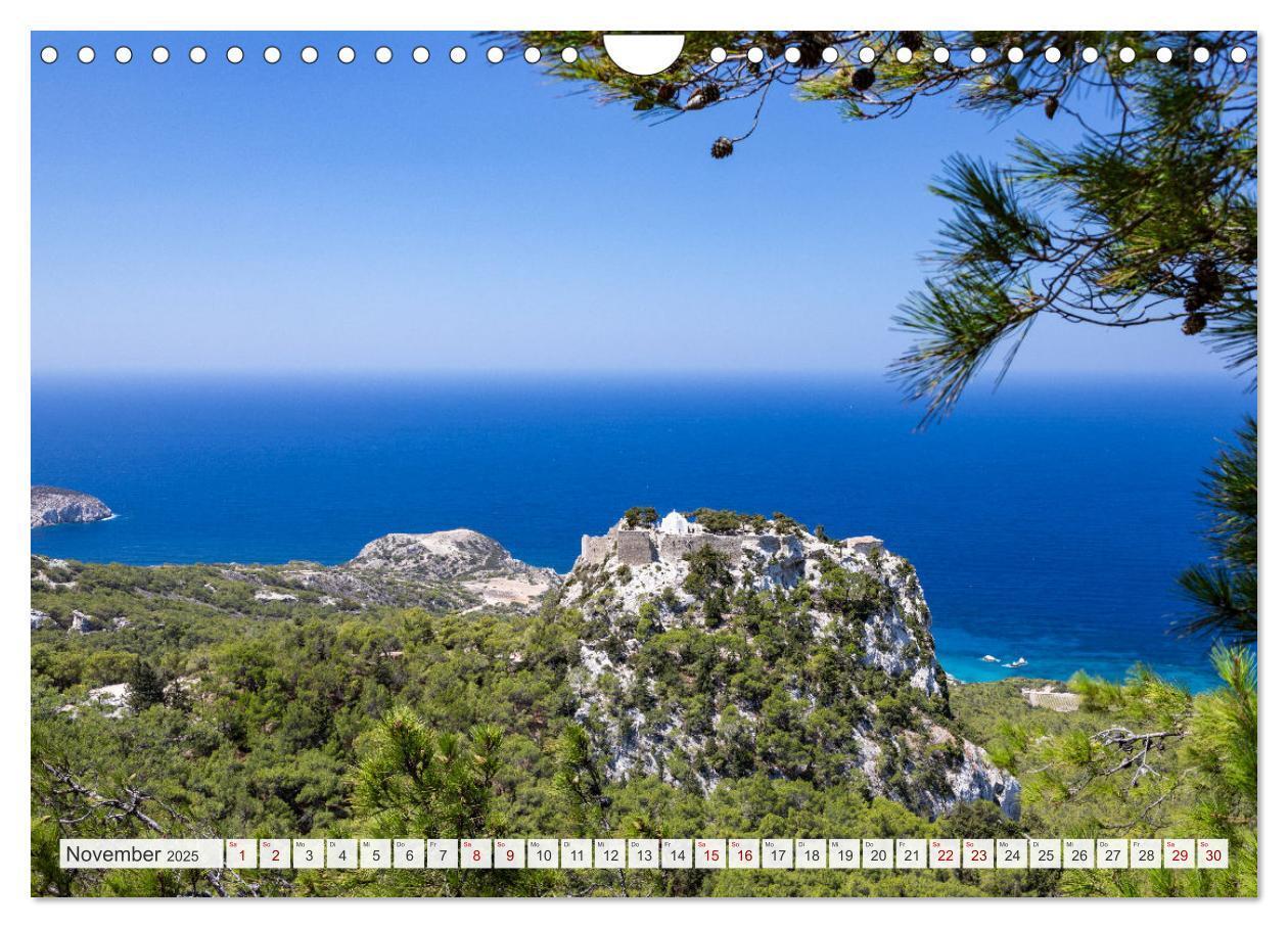 Bild: 9783383845963 | Rhodos und Symi (Wandkalender 2025 DIN A4 quer), CALVENDO...