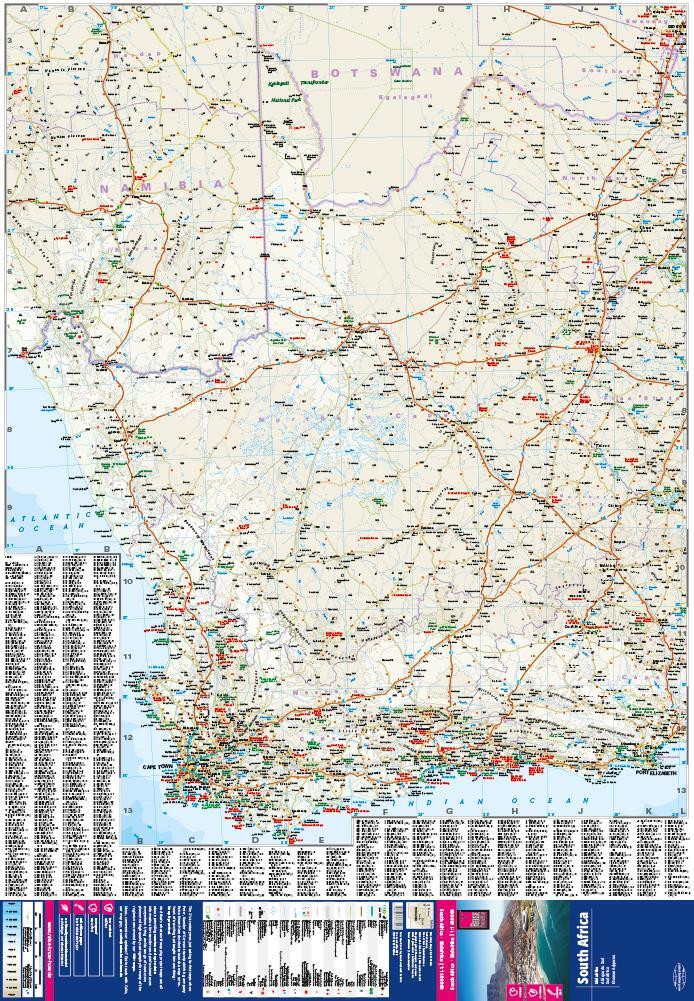 Bild: 9783831773046 | Reise Know-How Landkarte Südafrika (1:1.400.000) | (Land-)Karte | 2023