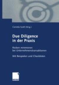 Cover: 9783409188814 | Due Diligence in der Praxis | Cornelia Scott | Taschenbuch | Paperback