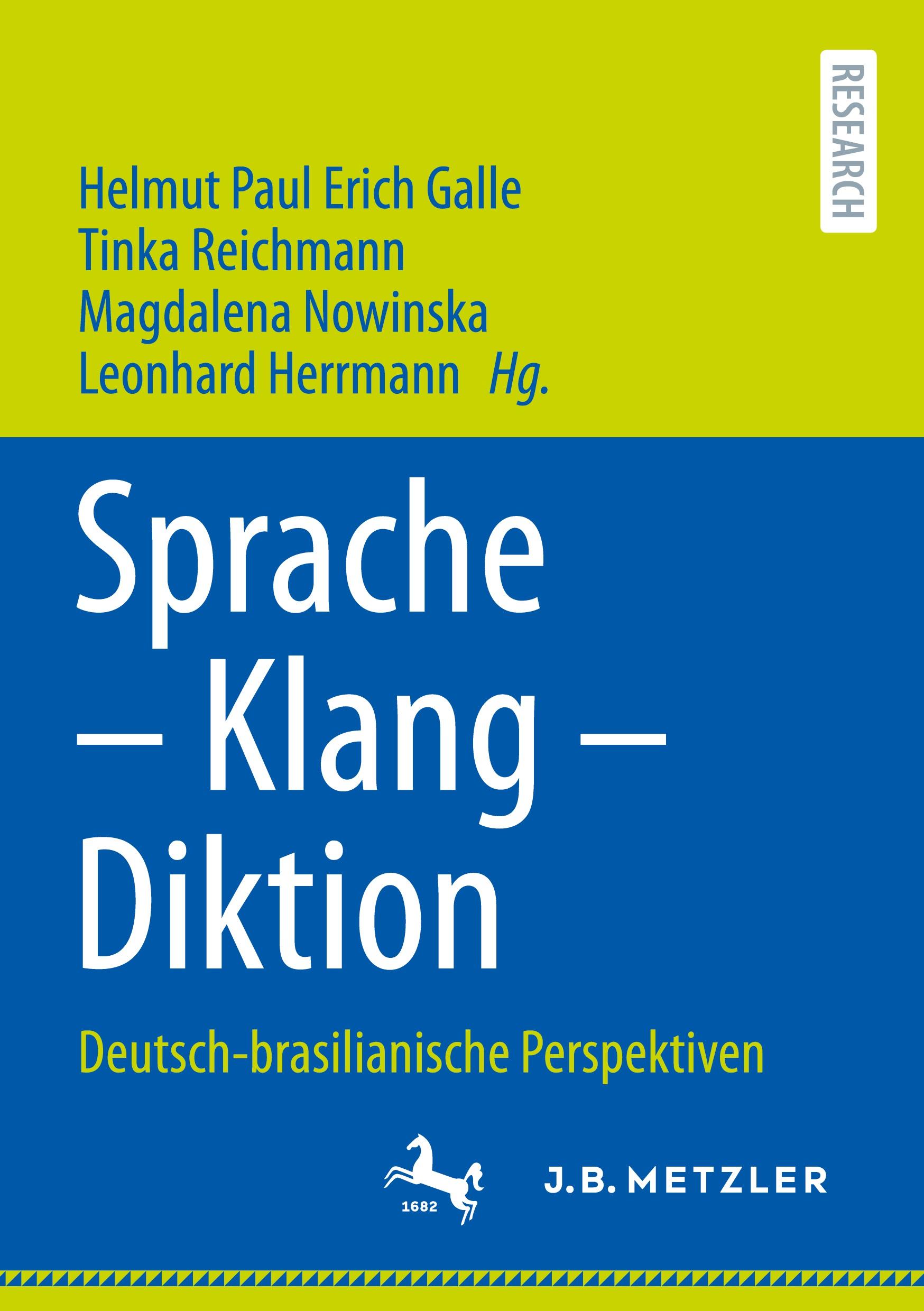 Cover: 9783662687345 | Sprache ¿ Klang ¿ Diktion | Deutsch-brasilianische Perspektiven | Buch