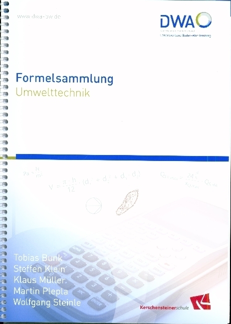 Cover: 9783968625577 | Formelsammlung Umwelttechnik | Klaus Müller (u. a.) | Taschenbuch
