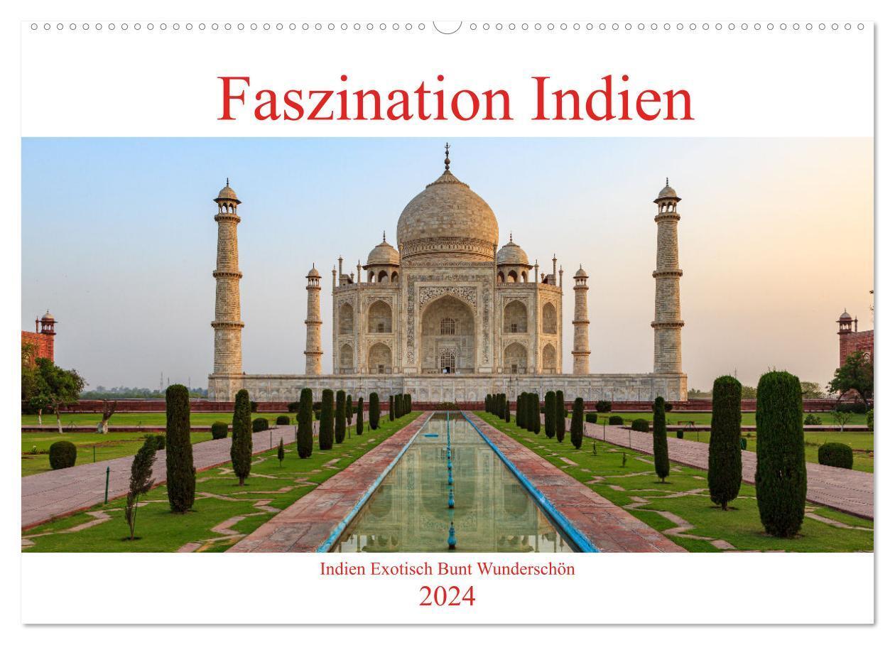 Cover: 9783675730519 | Faszination Indien (Wandkalender 2024 DIN A2 quer), CALVENDO...