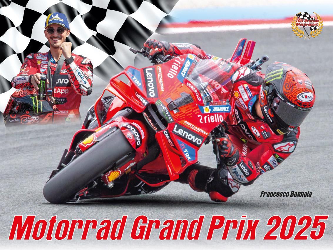 Cover: 9783948794668 | Motorrad Grand Prix Kalender 2025 | Frank Pommer | Kalender | Deutsch