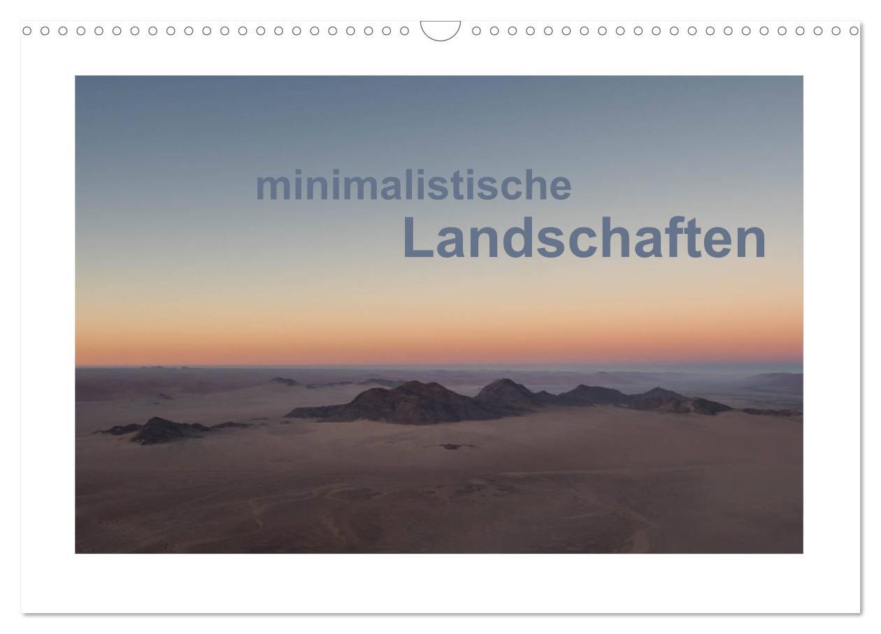 Cover: 9783435266722 | minimalistische Landschaften (Wandkalender 2025 DIN A3 quer),...