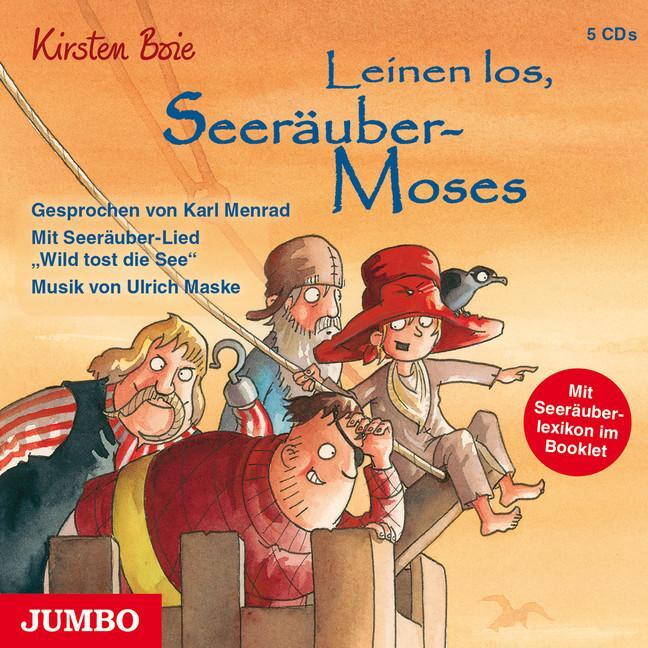 Cover: 9783833732454 | Leinen los, Seeräuber-Moses | Kirsten Boie | Audio-CD | Jewelcase
