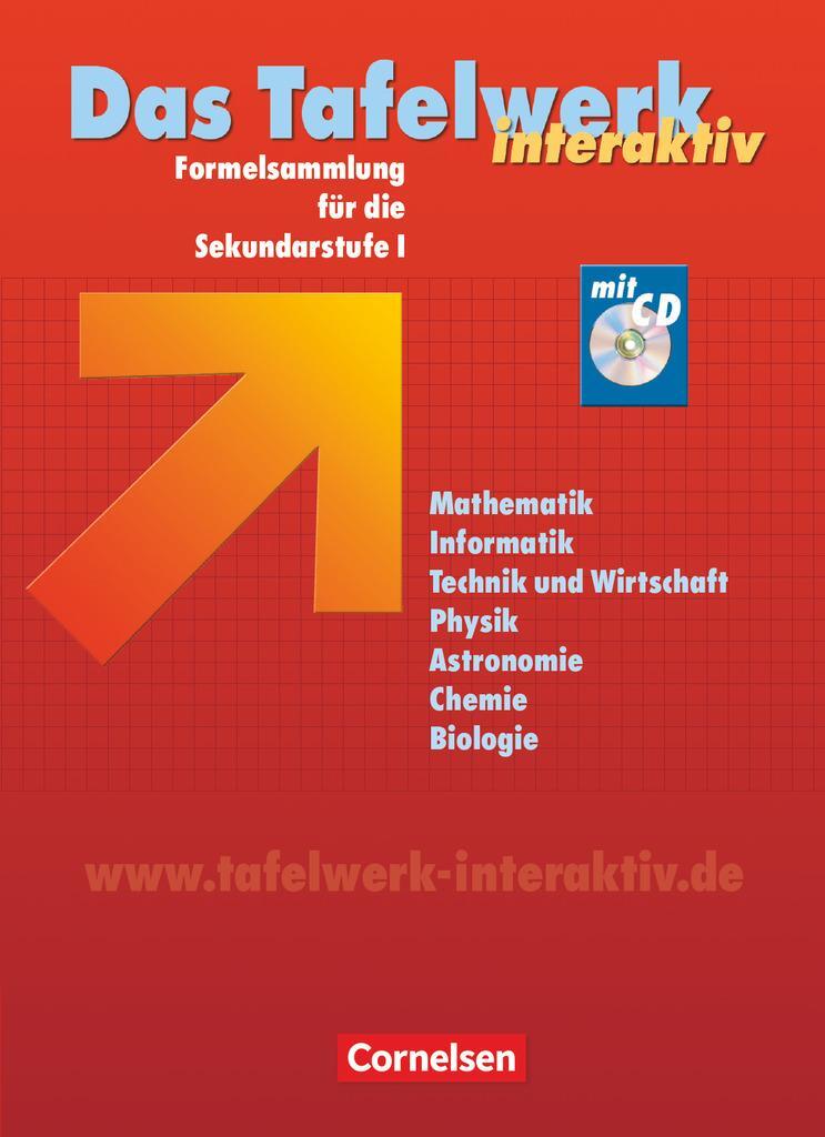 Cover: 9783060002917 | Das große Tafelwerk interaktiv. Schülerbuch mit CD-ROM. Östliche...