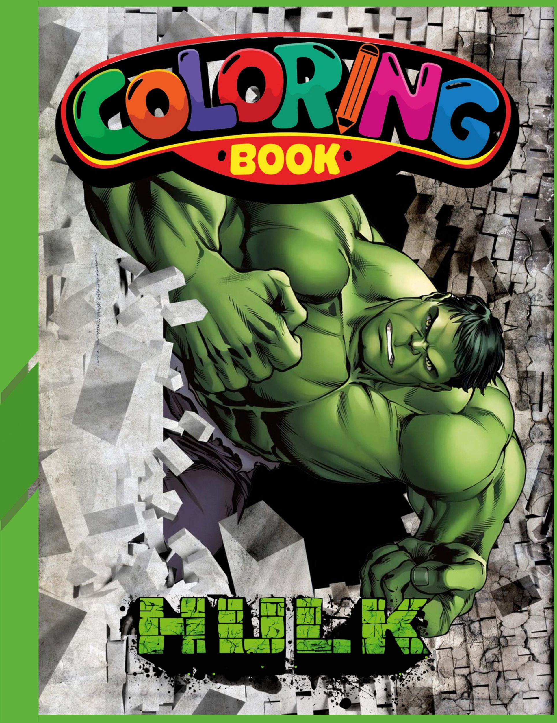 Cover: 9782251109336 | Hulk Coloring Book | Ish Belk | Taschenbuch | Paperback | Englisch