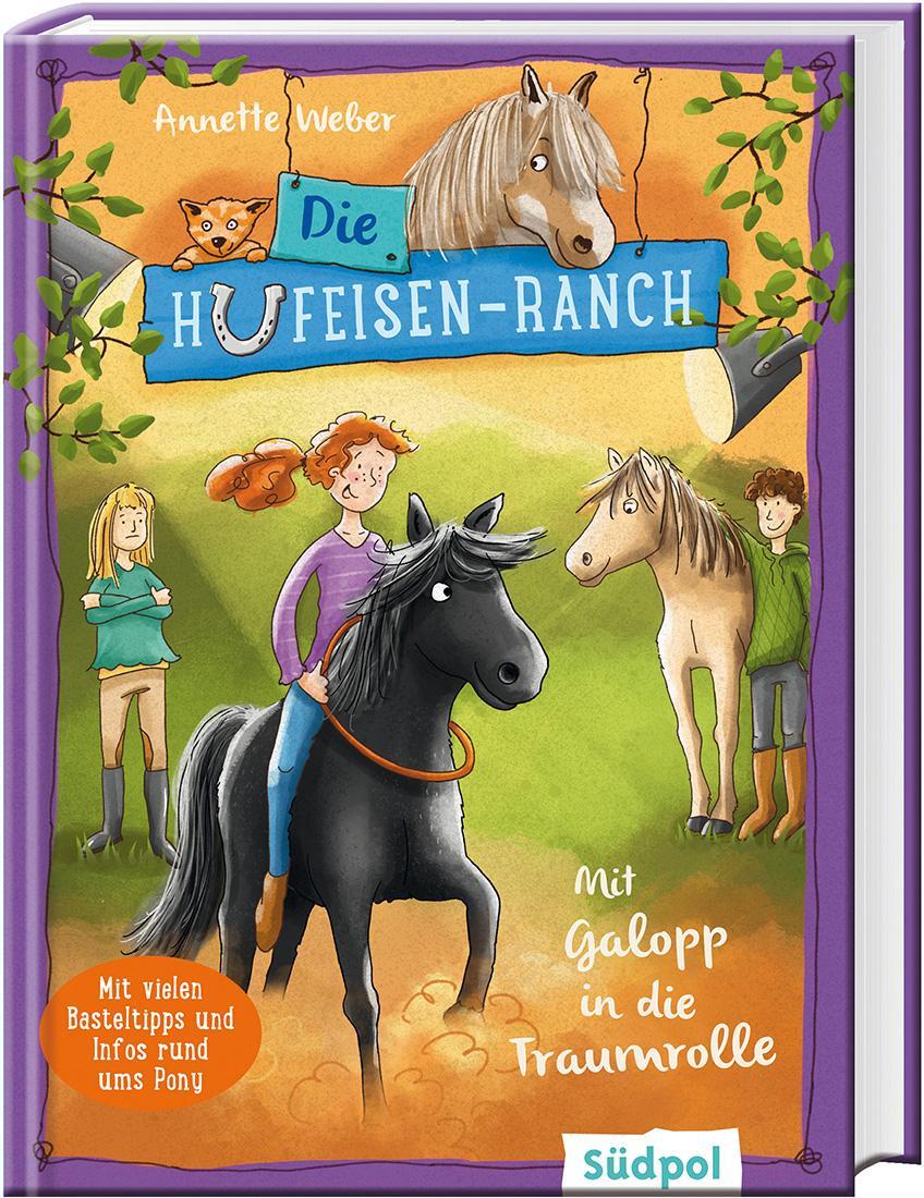 Cover: 9783965940383 | Die Hufeisen-Ranch - Mit Galopp in die Traumrolle | Annette Weber