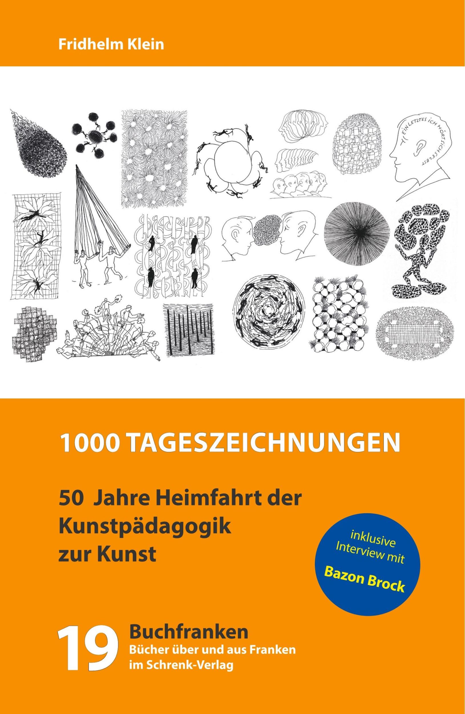 Cover: 9783924270308 | 1000 Tageszeichnungen | Fridhelm Klein | Taschenbuch | 176 S. | 2018