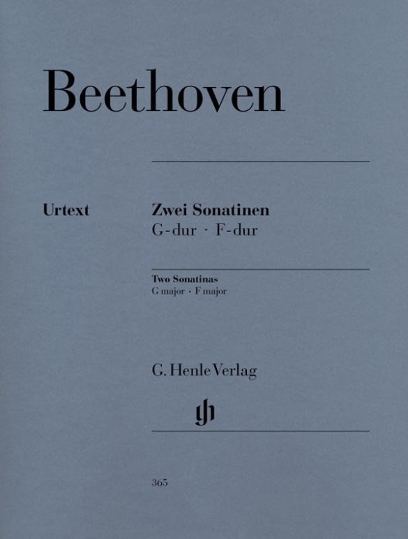 Cover: 9790201803654 | Beethoven, Ludwig van - 2 Klaviersonatinen G-dur und F-dur, Anhang 5
