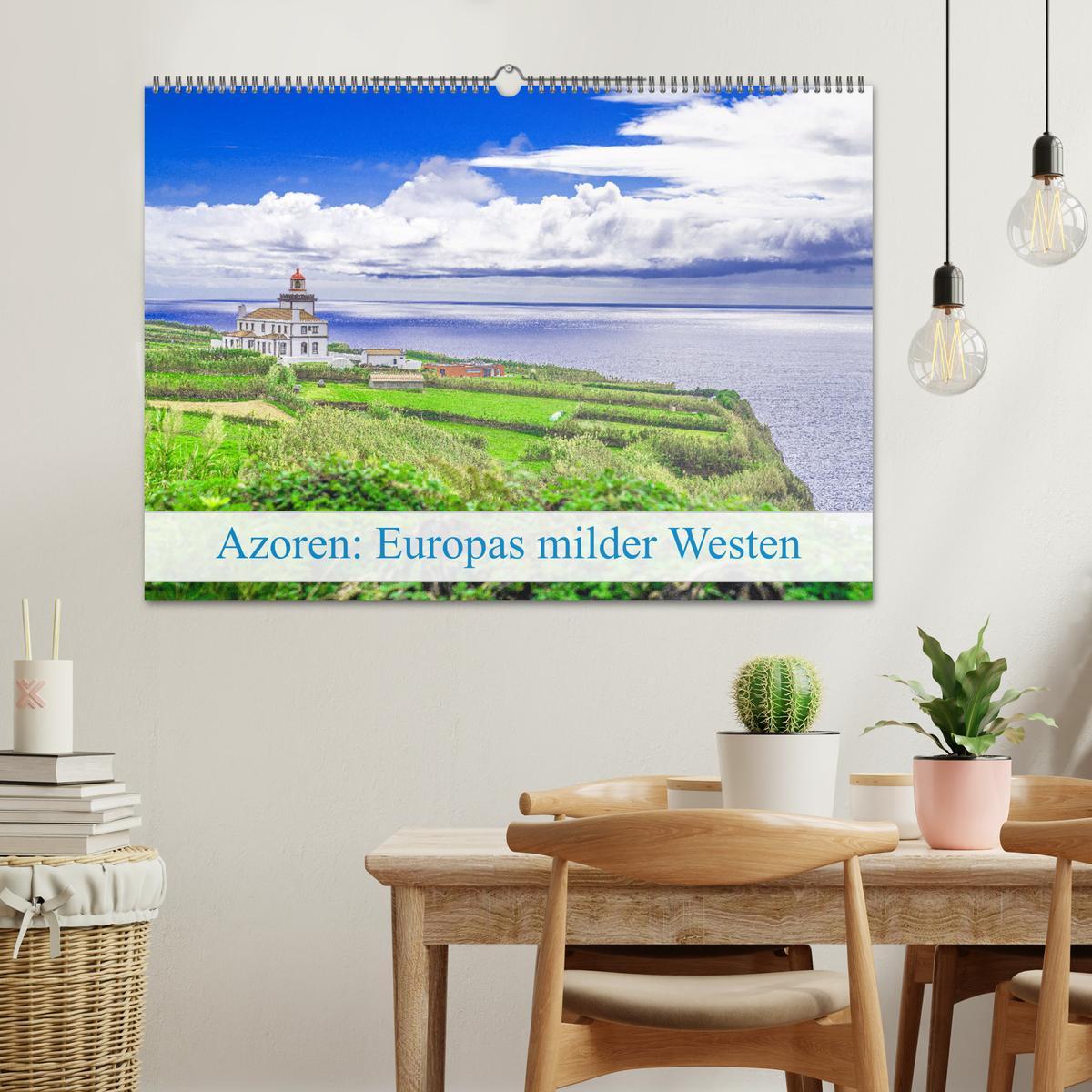 Bild: 9783435099771 | Azoren: Europas milder Westen (Wandkalender 2025 DIN A2 quer),...