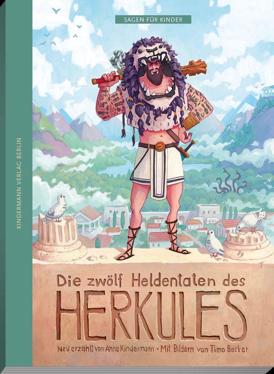 Cover: 9783934029835 | Die zwölf Heldentaten des Herkules | nach Gustav Schwab | Kindermann