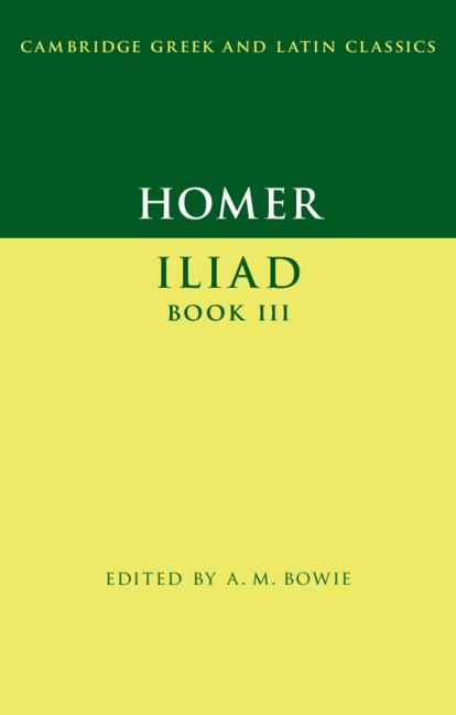 Cover: 9781107698024 | Homer | Iliad Book III | Homer | Taschenbuch | Englisch | 2019