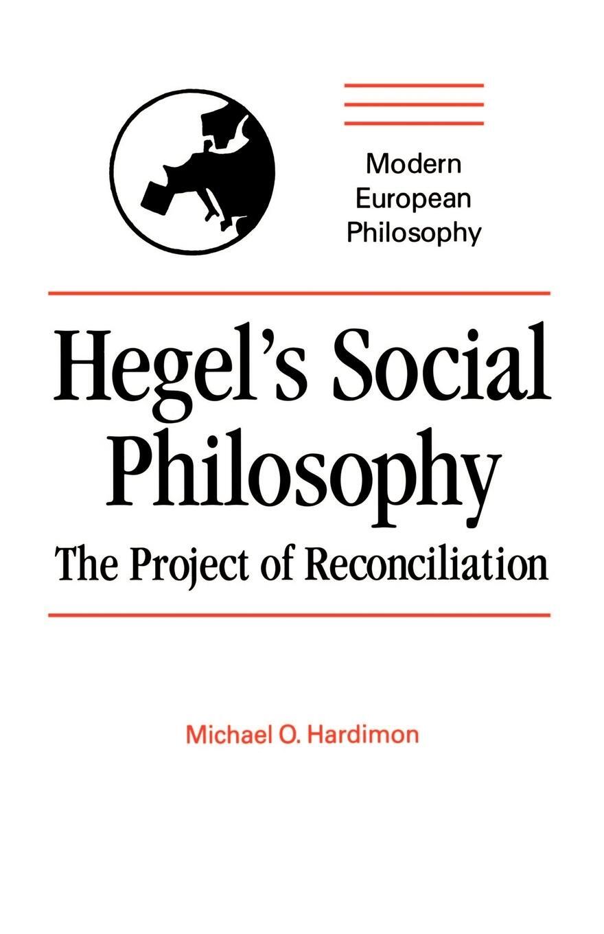 Cover: 9780521429146 | Hegel's Social Philosophy | The Project of Reconciliation | Buch