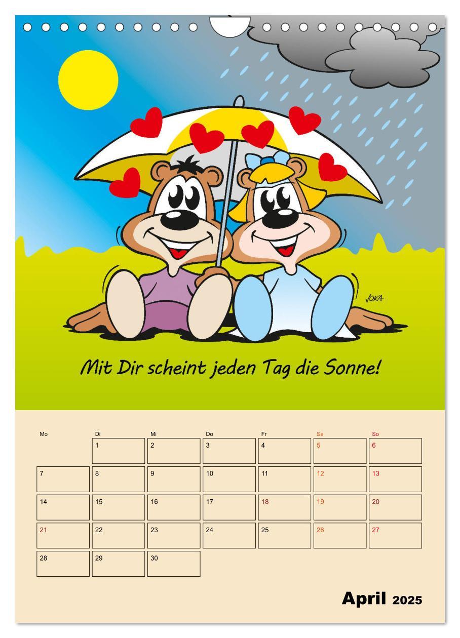 Bild: 9783435945672 | Ein Jahr mit Dir! (Wandkalender 2025 DIN A4 hoch), CALVENDO...